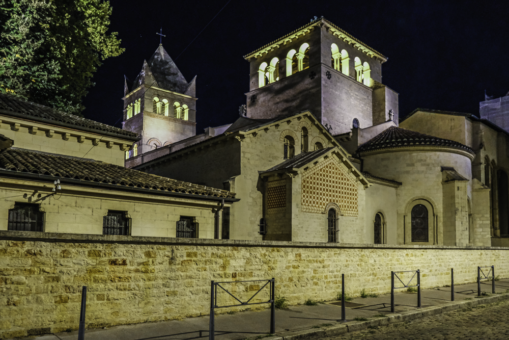 Abbaye, basilique Saint-Martin d'Ainay dans le quartier d'Ainay à Lyon 2.